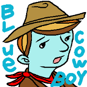 Blue cowboy!(English)