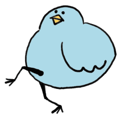 Strange Blue Bird