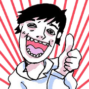 Human picture book sticker