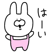 Loosely cute rabbit