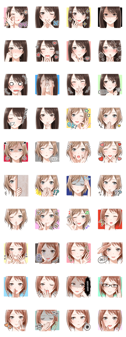 Expressive Girlfriends