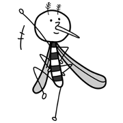 Mosquito Sticker 2016