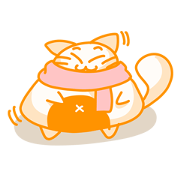 Yellow Onigiri-Cat