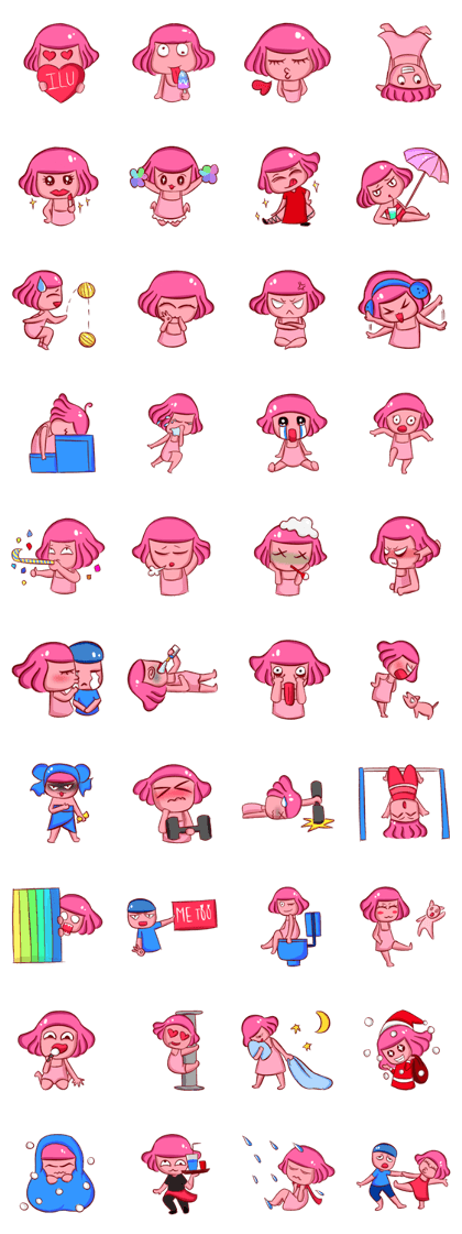 Lovely Pink Girl ' Life