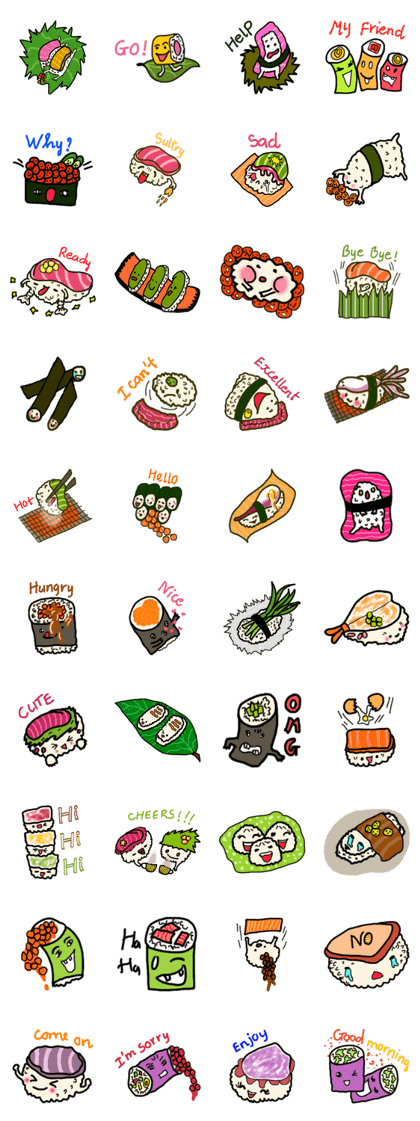 Cute Sushi