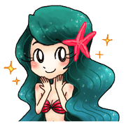Missy Mermaid & Little Seal