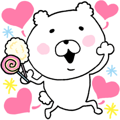 daily conversation cotton candy Bear1.