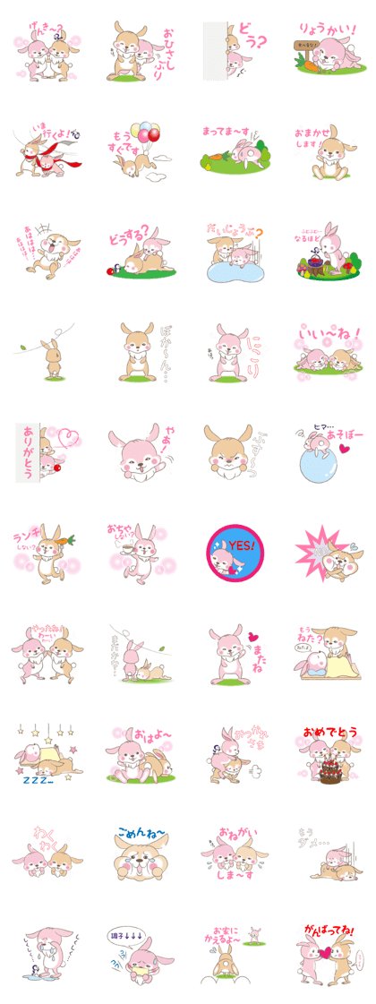 rabbit to rabbit