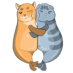 Cattish-Seal : Euan and Atoum