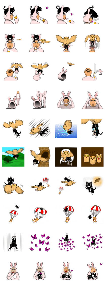 Cat & Rabbit Man