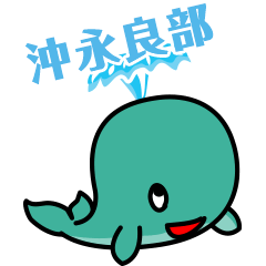 The whale which visits Oki-no-erabu