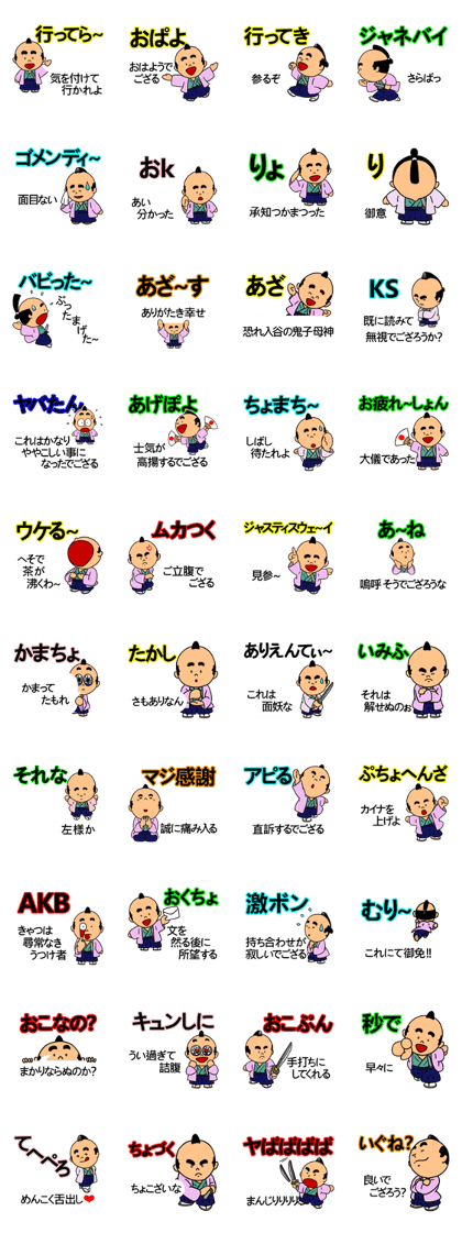 Samurai to translate gal language.