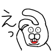 Rabbit to a little angry