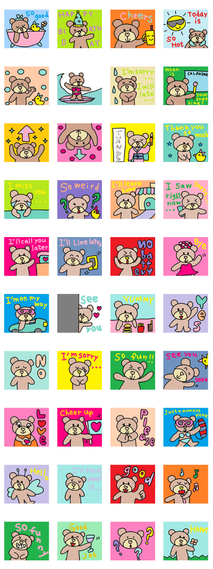 Lilo english sticker54