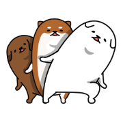 The white dog and his friends (English)