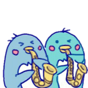 Jazzy penguin