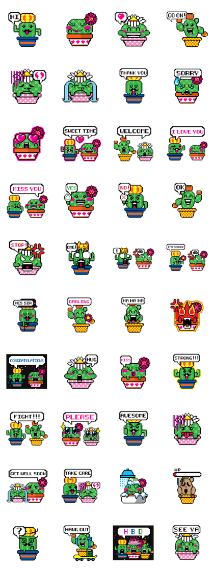 The Funny Cactus Family