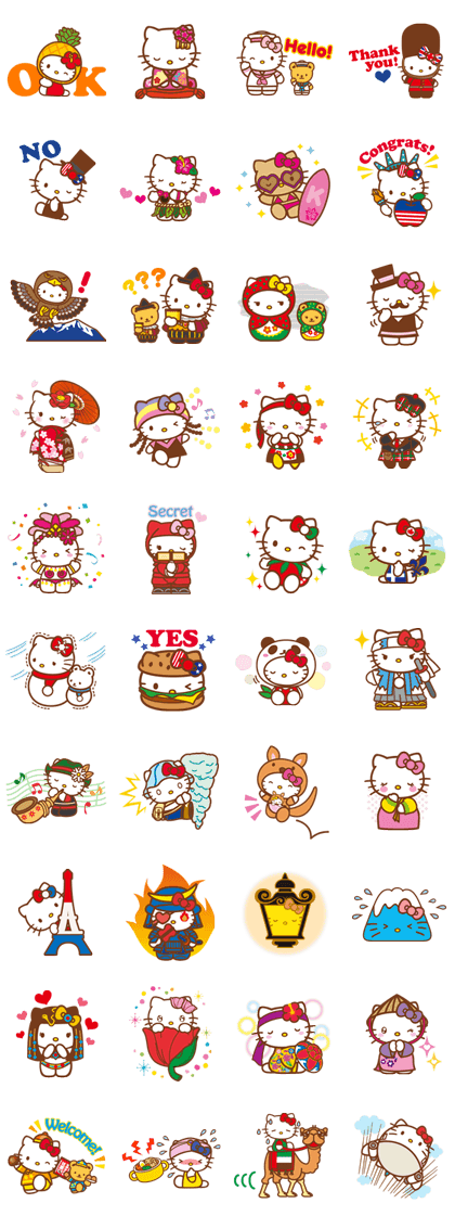 Hello Kitty Around the World