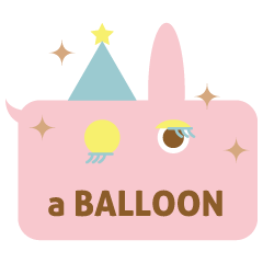 A balloon and the rabbit3