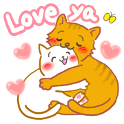 Cat couple -Happy Together