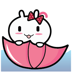 Yoke-Yake adalah kelinci putih.