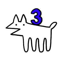 Fine Dog Stickers 3