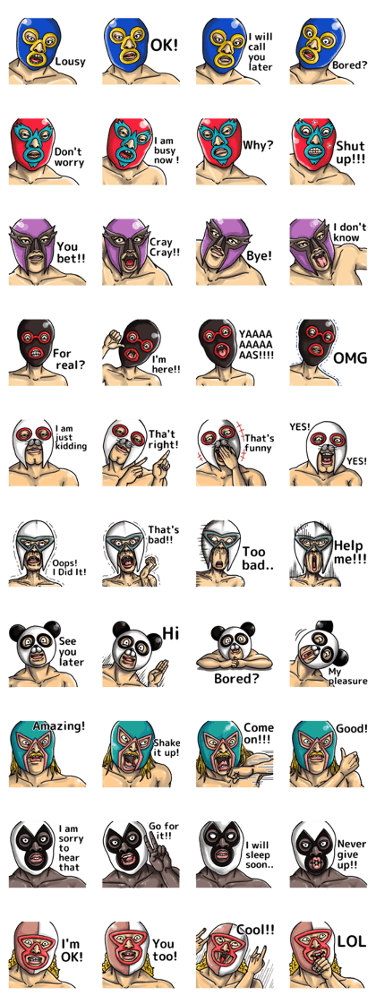 Funny pro wrestling