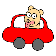 The dog which appears