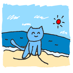 the smiling cat 5 -summer-