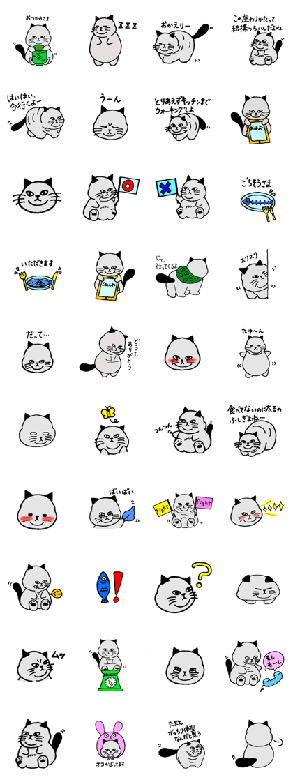 Mr.GUNJI's fat cat