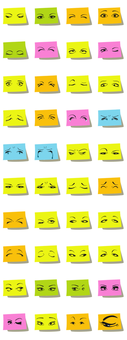 Eye talking from your honey