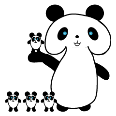 panda and pandas