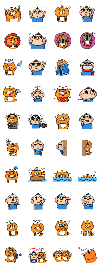 Fat cat and Mr. Chestnut