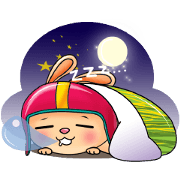 My Babie-Rabbit Wearing Funny Hat