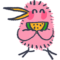 simar's cute kiwi bird