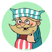 Happy Old man