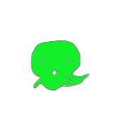 Larva of a frog
