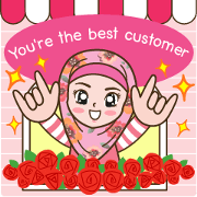 Hijab Girl Online Shop (Cute Seller) Eng