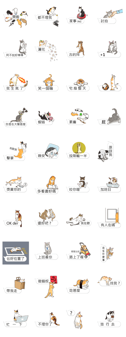 bobble cat message talk 3