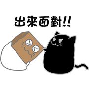 My life is black and white cat2