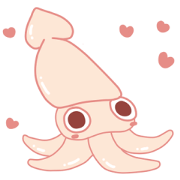 Funny and Fat Squid