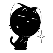 house black cat