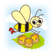 Honeybee Sticker