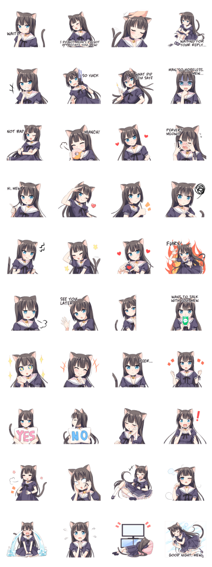 Tsundere Cat Girl Miyako