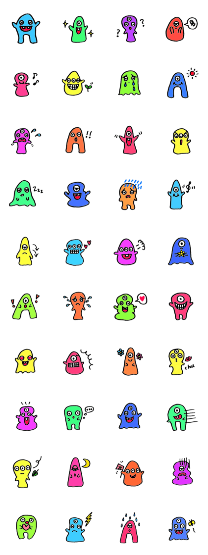 Vivid Color monster