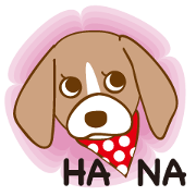 CAPRICIOUS BEAGLE DOG HANA-English