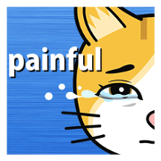 Cat of watery eyes English ver.