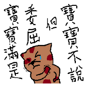 a mottled cat called Peat 2