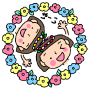 Bobbed hair twins coordinates