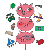 3 Piggy Back Pack ver.2